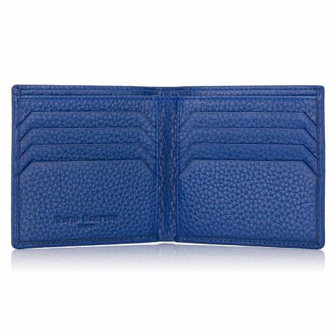 Richmond leather billfold wallet for 8CC open
