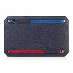 Richmond leather multi currency wallet